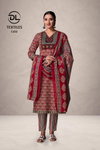 Top Secret With Work Vol 1 DL Cotton Ajrakh Printed Readymade Dress Wholesale Online